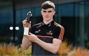 14 May 2018; Sean O'Shea of Kerry and Aaron Gillane of Limerick have been voted as the PwC GAA/GPA Players of the Month for April in football and hurling respectively. Pictured with his award is Sean O'Shea of Kerry at the PwC GAA/GPA Player of the Month Awards at a reception in the PwC Offices, Cork. Photo by Brendan Moran/Sportsfile