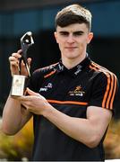 14 May 2018; Sean O'Shea of Kerry and Aaron Gillane of Limerick have been voted as the PwC GAA/GPA Players of the Month for April in football and hurling respectively. Pictured with his award is Sean O'Shea of Kerry at the PwC GAA/GPA Player of the Month Awards at a reception in the PwC Offices, Cork. Photo by Brendan Moran/Sportsfile