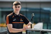 14 May 2018; Sean O'Shea of Kerry and Aaron Gillane of Limerick have been voted as the PwC GAA/GPA Players of the Month for April in football and hurling respectively. Pictured with his award is Sean O'Shea of Kerry at the PwC GAA/GPA Player of the Month Awards at a reception in the PwC Offices, Cork. Photo by Brendan Moran/Sportsfile