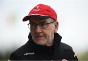 12 May 2019; Tyrone Manager Mickey Harte during the Ulster GAA Football Senior Championship preliminary round match betweenTyrone and Derry at Healy Park, Omagh in Tyrone. Photo by Oliver McVeigh/Sportsfile