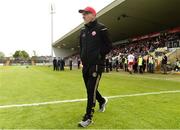 12 May 2019; Tyrone Manager Mickey Harte before the Ulster GAA Football Senior Championship preliminary round match betweenTyrone and Derry at Healy Park, Omagh in Tyrone. Photo by Oliver McVeigh/Sportsfile