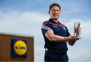 14 May 2019; The Lidl / Irish Daily Star Manager of the Month for April was announced today as Tim Rabbitt from Galway. Under Tim’s guidance, Galway finished on top of Division 1 of the Lidl National League, before defeating Donegal to reach the Final of the competition. Galway played two games in April – and both of them were victories over Donegal. Tim is pictured with his award at the Lidl store in Oranmore, Co. Galway. Photo by David Fitzgerald/Sportsfile