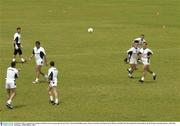 22 October 2003; A general view during a training session in preparation for the Foster's International Rules game  between Australia and Ireland, Swan Districts Football Club, Bassendean Oval, Bassendean, Perth, Western Australia. Picture credit; Ray McManus / SPORTSFILE *EDI*