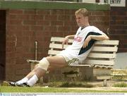 22 October 2003; Anthony Lynch during a training session in preparation for the Foster's International Rules game between Australia and Ireland, Swan Districts Football Club, Bassendean Oval, Bassendean, Perth, Western Australia. Picture credit; Ray McManus / SPORTSFILE *EDI*
