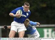 25 October 2003; Graham Ingles, St. Mary's College, in action against Garryowen's Alan Purcell. AIB League Division 1, St. Mary's College v Garryowen, Templeville Road, Dublin. Rugby. Picture credit; Matt Browne / SPORTSFILE *EDI*