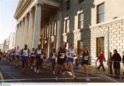 27 October 2003; Competitors make their way past the GPO during the adidas Dublin City Marathon 2003. Athletics. Picture credit; Pat Murphy / SPORTSFILE