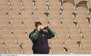 28 October 2003; Declan Browne, who took no part, takes a photograph of the MCG during a training session in prepatation for the Fosters International Rules game between Australia and Ireland. Melbourne Cricket Grounds, Melbourne, Australia. Picture credit; Ray McManus / SPORTSFILE *EDI*