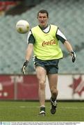 29 October 2003; Irish captain Graham Canty during a training session in prepatation for the Fosters International Rules game between Australia and Ireland. Melbourne Cricket Grounds, Melbourne, Australia. Picture credit; Ray McManus / SPORTSFILE *EDI*