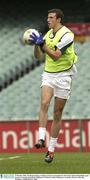 29 October 2003; Joe Bergin during a training session in prepatation for the Fosters International Rules game between Australia and Ireland. Melbourne Cricket Grounds, Melbourne, Australia. Picture credit; Ray McManus / SPORTSFILE *EDI*