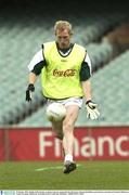 29 October 2003; Stephen Kelly during a training session in prepatation for the Fosters International Rules game between Australia and Ireland. Melbourne Cricket Grounds, Melbourne, Australia. Picture credit; Ray McManus / SPORTSFILE *EDI*