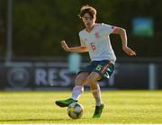 13 May 2019; Aitor Gelardo Vegara of Spain during the 2019 UEFA European Under-17 Championships Quarter-Final match between Hungary and Spain at UCD Bowl in Dublin. Photo by Ben McShane/Sportsfile