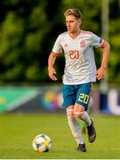 13 May 2019; Robert Navarro Muñoz of Spain during the 2019 UEFA European Under-17 Championships Quarter-Final match between Hungary and Spain at UCD Bowl in Dublin. Photo by Ben McShane/Sportsfile