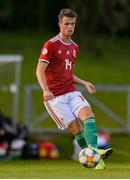 13 May 2019; Milán Horváth of Hungary during the 2019 UEFA European Under-17 Championships Quarter-Final match between Hungary and Spain at UCD Bowl in Dublin. Photo by Ben McShane/Sportsfile