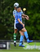 17 May 2019; Yoyo Mahdy of UCD in action against Roberto Lopes of Shamrock Rovers during the SSE Airtricity League Premier Division match between UCD and Shamrock Rovers at UCD Bowl in Dublin. Photo by Ramsey Cardy/Sportsfile