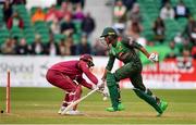 15 May 2019; Mosaddek Hossain of Bangladesh runs in to score his half century during the One-Day International Tri-Series Final match between West Indies and Bangladesh at Malahide Cricket Ground, Malahide, Dublin. Photo by Sam Barnes/Sportsfile