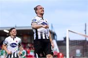 17 May 2019; John Mountney of Dundalk celebrates after scoring his side's second goal during the SSE Airtricity League Premier Division match between Cork City and Dundalk at Turners Cross in Cork. Photo by Eóin Noonan/Sportsfile