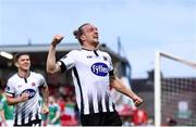 17 May 2019; John Mountney of Dundalk celebrates after scoring his side's second goal during the SSE Airtricity League Premier Division match between Cork City and Dundalk at Turners Cross in Cork. Photo by Eóin Noonan/Sportsfile