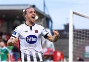 17 May 2019; John Mountney of Dundalk celebrates after scoring his side's second goal during the SSE Airtricity League Premier Division match between Cork City and Dundalk at Turners Cross in Cork. Photo by Eóin Noonan/Sportsfile