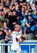 17 May 2019; Rory Best of Ulster walks off to a standing ovation during the Guinness PRO14 Semi-Final match between Glasgow Warriors and Ulster at Scotstoun Stadium in Glasgow, Scotland. Photo by Ross Parker/Sportsfile