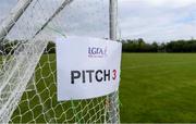 18 May 2019; A general view of the pitch 3 ahead of the LGFA Interfirms Blitz 2019 at Naomh Mearnóg GAA Club, Portmarnock, Dublin. This year 12 teams competed for the top prize, while 11 teams signed up to take part in a recreational blitz. Photo by Piaras Ó Mídheach/Sportsfile
