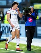 17 May 2019; Jacob Stockdale of Ulster goes off during the Guinness PRO14 Semi-Final match between Glasgow Warriors and Ulster at Scotstoun Stadium in Glasgow, Scotland. Photo by Ross Parker/Sportsfile