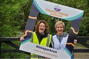 18 May 2019; Event Director's Yvonne Peters Hill and Shauna Feerick during the Clonbur Woods parkrun in partnership with Vhi at Clonbur Woods, Clonbur, Co. Galway. Parkrun Ireland in partnership with Vhi, added a new parkrun at Clonbur Woods on Saturday, 18th May, with the introduction of the Clonbur Woods parkrun in Clonbur, Co. Galway. Parkruns take place over a 5km course weekly, are free to enter and are open to all ages and abilities, providing a fun and safe environment to enjoy exercise. To register for a parkrun near you visit www.parkrun.ie. Photo by Ray Ryan/Sportsfile