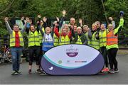18 May 2019; Volunteers and Event Director's Yvonne Peters Hill and Shauna Feerick during the Clonbur Woods parkrun in partnership with Vhi at Clonbur Woods, Clonbur, Co. Galway. Parkrun Ireland in partnership with Vhi, added a new parkrun at Clonbur Woods on Saturday, 18th May, with the introduction of the Clonbur Woods parkrun in Clonbur, Co. Galway. Parkruns take place over a 5km course weekly, are free to enter and are open to all ages and abilities, providing a fun and safe environment to enjoy exercise. To register for a parkrun near you visit www.parkrun.ie. Photo by Ray Ryan/Sportsfile
