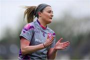 18 May 2019; Annie Walsh of AIB during the LGFA Interfirms Blitz 2019 at Naomh Mearnóg GAA Club, Portmarnock, Dublin. This year 12 teams competed for the top prize, while 11 teams signed up to take part in a recreational blitz. Photo by Piaras Ó Mídheach/Sportsfile
