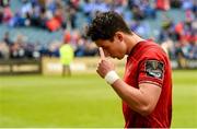 18 May 2019; Joey Carbery of Munster after the Guinness PRO14 semi-final match between Leinster and Munster at the RDS Arena in Dublin. Photo by Diarmuid Greene/Sportsfile