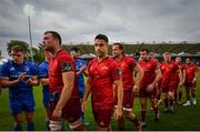 18 May 2019; The Munster team, including Tadhg Beirne and Conor Murray walk off the pitch following the Guinness PRO14 semi-final match between Leinster and Munster at the RDS Arena in Dublin. Photo by Ramsey Cardy/Sportsfile