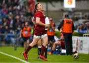 18 May 2019; Rory Scannell of Munster reacts after losing possession of the ball during the Guinness PRO14 semi-final match between Leinster and Munster at the RDS Arena in Dublin. Photo by Diarmuid Greene/Sportsfile