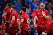 18 May 2019; Fineen Wycherley of Munster dejected during the Guinness PRO14 semi-final match between Leinster and Munster at the RDS Arena in Dublin. Photo by Ramsey Cardy/Sportsfile