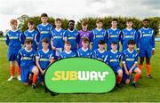 18 May 2019; The Cavan/Monaghan squad before the U16 SFAI Subway Plate Final match between Clare and Cavan/Monaghan in Gainstown, Mullingar, Co. Westmeath. Photo by Oliver McVeigh/Sportsfile