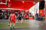 18 May 2019;Puff Summers of Templeogue Basketball Club during the second annual Hula Hoops 3x3 Basketball Championships at Bray Seafront in Co.Wicklow. Photo by Ray McManus/Sportsfile