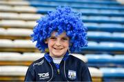 19 May 2019; Nine year old Waterford supporter Jake O'Grady before the Munster GAA Hurling Senior Championship Round 2 match between Tipperary and Waterford at Semple Stadium, Thurles in Tipperary. Photo by Ray McManus/Sportsfile