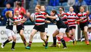 18 May 2019; Action during the Bank of Ireland Half-Time Minis between Longford and Enniscorthy at the Guinness PRO14 semi-final match between Leinster and Munster at the RDS Arena in Dublin. Photo by Ramsey Cardy/Sportsfile