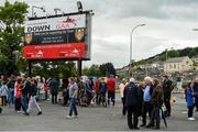 19 May 2019; A general view of Pairc Esler in Newry during the GAA Football Senior Championship quarter-final match between Down and Armagh at Pairc Esler in Newry. Photo by Philip Fitzpatrick/Sportsfile