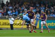 19 May 2019; Fergal Whitely of Dublin in action against Lee Chin of Wexford during the Leinster GAA Hurling Senior Championship Round 2 match between Dublin and Wexford at Parnell Park in Dublin. Photo by Daire Brennan/Sportsfile