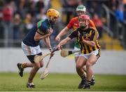 19 May 2019; Brian Tracey of Carlow in action against Bill Sheehan of Kilkenny during the Leinster GAA Hurling Senior Championship Round 2 match between Carlow and Kilkenny at Netwatch Cullen Park in Carlow. Photo by Ben McShane/Sportsfile