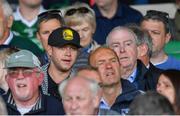 19 May 2019; Singer Niall Horan alongside former Limerick manager Joe McKenna in attendance at the Munster GAA Hurling Senior Championship Round 2 match between Limerick and Cork at the LIT Gaelic Grounds in Limerick. Photo by Piaras Ó Mídheach/Sportsfile