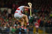 19 May 2019; Anthony Nash of Cork reacts after referee Paud O'Dwyer gave a free against his side during the Munster GAA Hurling Senior Championship Round 2 match between Limerick and Cork at the LIT Gaelic Grounds in Limerick. Photo by Diarmuid Greene/Sportsfile