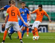 19 May 2019; Naci Unuvar of Netherlands scores his side's fourth goal during the 2019 UEFA U17 European Championship Final match between Netherlands and Italy at Tallaght Stadium in Dublin, Ireland. Photo by Brendan Moran/Sportsfile