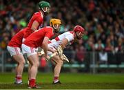 19 May 2019; Cork goalkeeper Anthony Nash faces a free alongside his defenders during the Munster GAA Hurling Senior Championship Round 2 match between Limerick and Cork at the LIT Gaelic Grounds in Limerick. Photo by Diarmuid Greene/Sportsfile