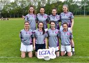 18 May 2019; The AIB team at the LGFA Interfirms Blitz 2019 at Naomh Mearnóg GAA Club, Portmarnock, Dublin. This year 12 teams competed for the top prize, while 11 teams signed up to take part in a recreational blitz. Photo by Piaras Ó Mídheach/Sportsfile