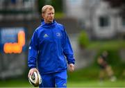 20 May 2019; Head coach Leo Cullen during Leinster Rugby squad training at Rosemount in UCD, Dublin. Photo by Ramsey Cardy/Sportsfile