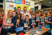 20 May 2019; The class from An Ghleanna in Killarney meet Ryan Tubridy and Jerry Kennelly at the JEP National Showcase Day which took place in RDS Simmonscourt, Ballsbridge, Dublin. Photo by Ray McManus/Sportsfile