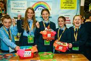 20 May 2019; St Brigid’s from Kells, Kilkenny, From left Craig Constantin , Emily Hughes, Mia O'Connell, Marisa Dunne and Ben Cullen, pictured at the JEP National Showcase Day which took place in RDS Simmonscourt, Ballsbridge, Dublin. Photo by Ray McManus/Sportsfile
