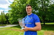 20 May 2019; James Ryan receives the Bank of Ireland Player of the Month Award for April at Leinster Rugby Headquarters in UCD, Dublin. Photo by Ramsey Cardy/Sportsfile