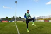 20 May 2019; Alan Mannus of Shamrock Rovers warms up before the SSE Airtricity League Premier Division match between Finn Harps v Shamrock Rovers at Finn Park in Ballybofey, Co.Donegal. Photo by Oliver McVeigh/Sportsfile