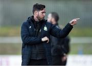 20 May 2019; Shamrock Rovers manager Stephen Bradley during the SSE Airtricity League Premier Division match between Finn Harps v Shamrock Rovers at Finn Park in Ballybofey, Co.Donegal. Photo by Oliver McVeigh/Sportsfile
